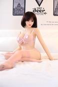 158cm new type big breast real doll silicone sex doll real male masturbator real vagina skin TPE metal skeleton sex dolls produced by AutomaticWoman